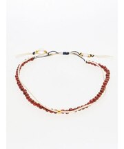 【岩座】【一月 睦月】産石絹紐アンクレット