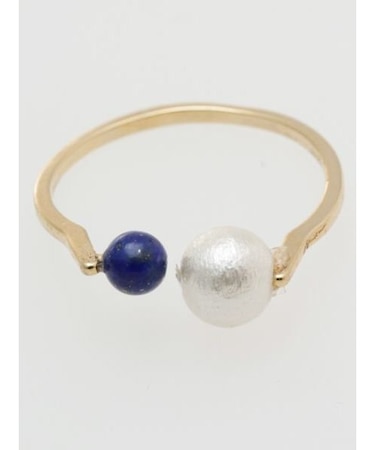 【岩座】コットンパールフリーリング