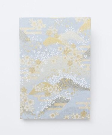 【岩座】友禅御朱印帳／山桜