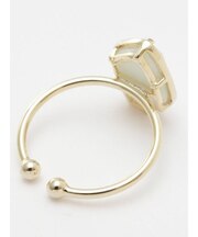 【岩座】留め石リング