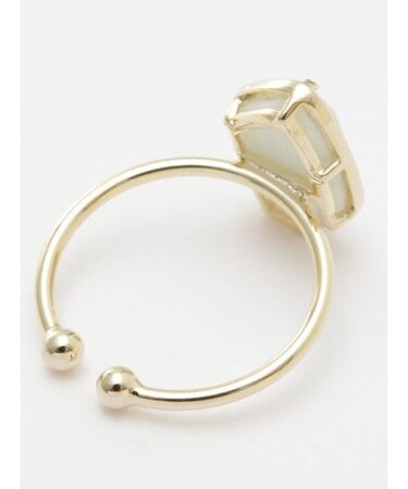 【岩座】留め石リング