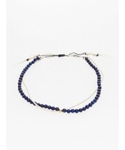 【岩座】【九月 長月】産石絹紐アンクレット