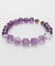 【岩座】瀟洒　１０mmアメジストブレスレット