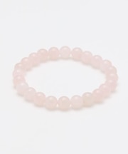 【岩座】８ｍｍ　ローズクォーツブレスレット