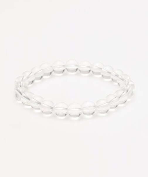 【岩座】8mm玉 水晶ブレスレット