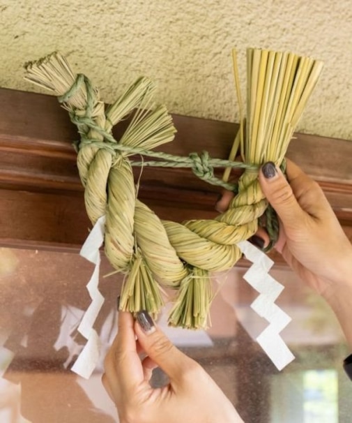 【岩座】【正月飾り】干支午 注連縄