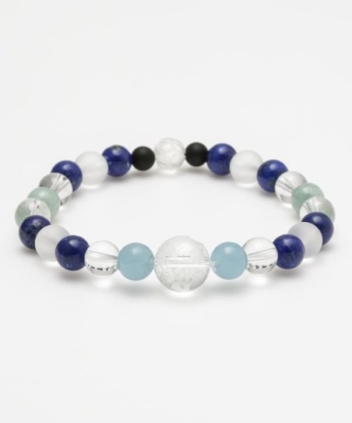 【岩座】蒼天(そうてん)ラピスラズリ　ブレスレット