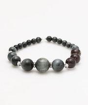 【岩座】高尚　ホワイトタイガーアイブレスレット