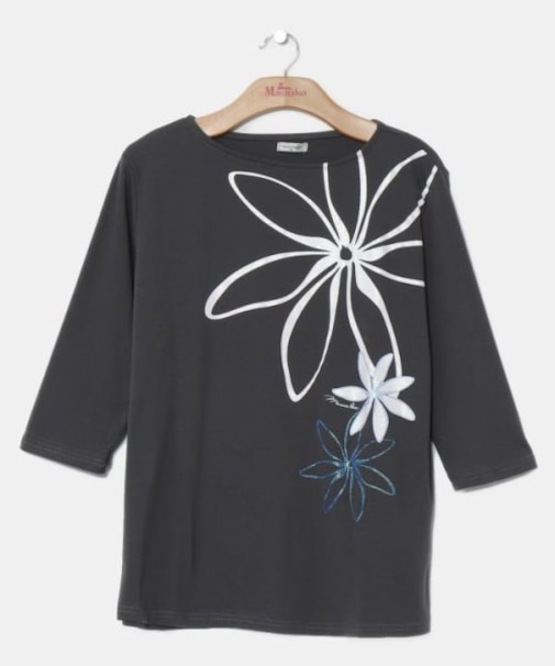 【マウナロア】シャインティアレＴシャツ(7分袖)
