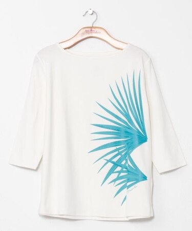 【マウナロア】パームリーフＴシャツ(7分袖)