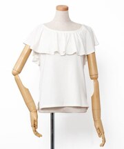 【マウナロア】ストレッチフリルトップス