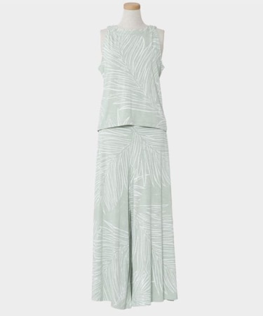 【マウナロア】ハパハオレパームセットアップ(パンツスタイル)