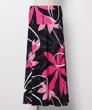 【マウナロア】Ocean Blue Bird ティアレトアマキシスカート