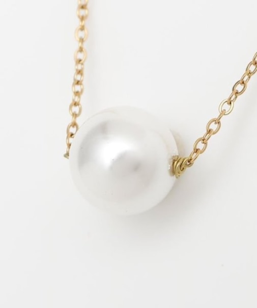 【マウナロア】1粒パールチェーンネックレス