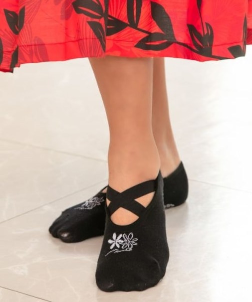 【マウナロア】ティアレレッスンソックス