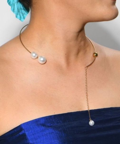 【マウナロア】パールオープンネックレス