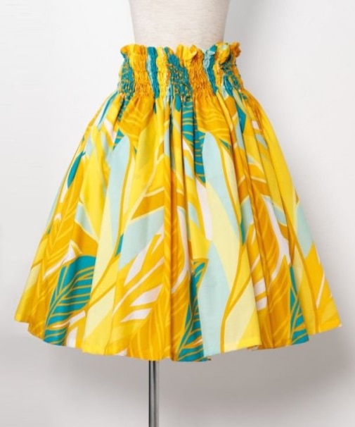 【マウナロア】シングルパウ バナナリーフ イエロー系