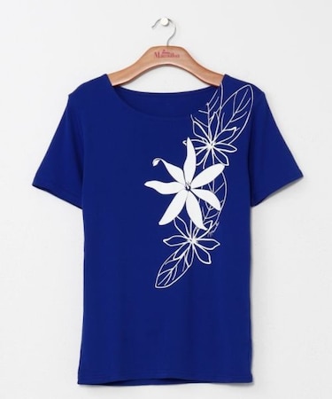 【マウナロア】ティアレリーフTシャツ