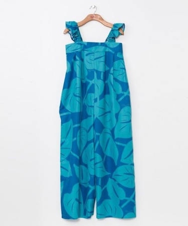 【マウナロア】アンスリウムサロペットパンツ