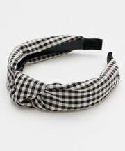 【マウナロア】フラレアチェックヘアバンド