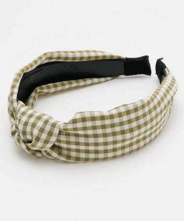 【マウナロア】フラレアチェックヘアバンド