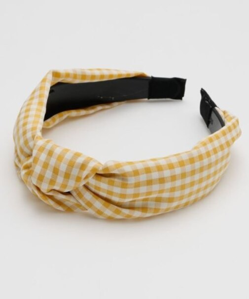 【マウナロア】フラレアチェックヘアバンド