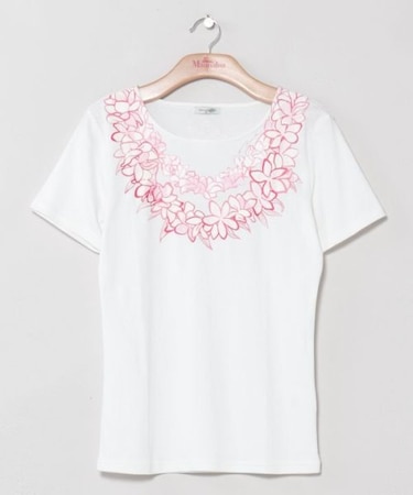 【マウナロア】プルメリアレイTシャツ