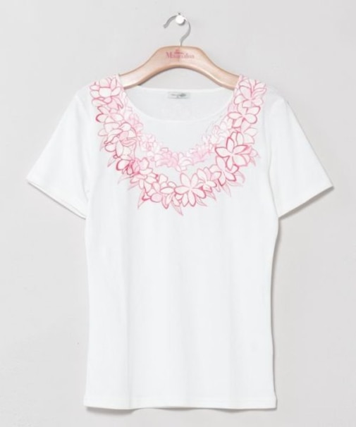 【マウナロア】プルメリアレイTシャツ