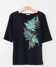 【マウナロア】ファーンＴシャツ（５分袖）