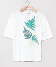 【マウナロア】ファーンTシャツ(5分袖)