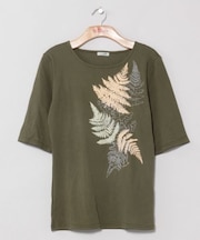 【マウナロア】ファーンTシャツ(5分袖)