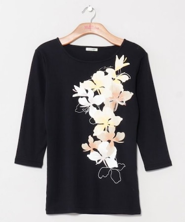 【マウナロア】ナプアアワプヒＴシャツ（７分袖）