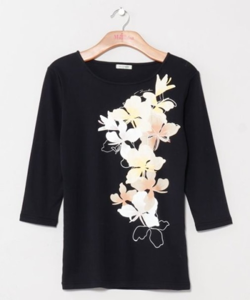 【マウナロア】ナプアアワプヒＴシャツ（７分袖）