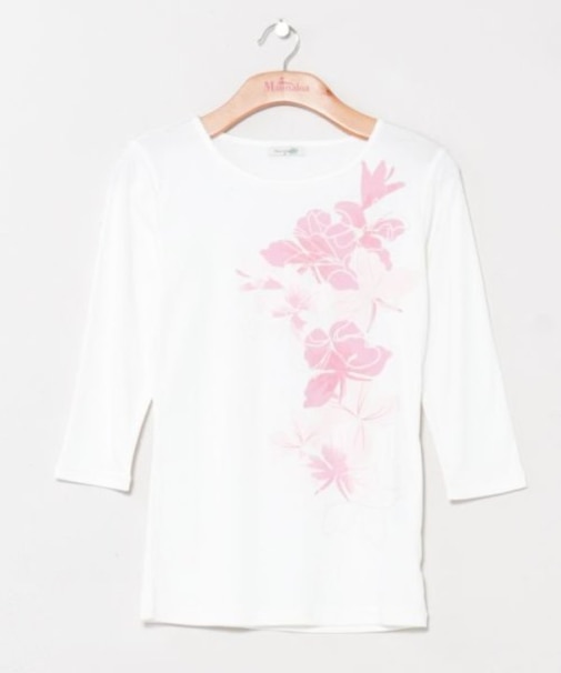 【マウナロア】ナプアアワプヒＴシャツ（７分袖）