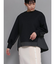 異素材ボンディングPO (offwhite/lightgray/black)