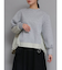 異素材ボンディングPO (offwhite/lightgray/black)