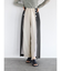 ボンディングプリーツパンツ(charcoal/black/lightblue/darkbrown)