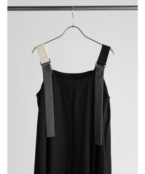 バイカラーベルト2WAYジャンパースカート