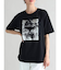メタリックプリントTシャツ