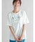 メタリックプリントTシャツ