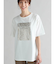 メタリックプリントTシャツ
