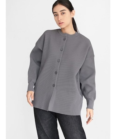 ビッグシルエットニットカーディガン