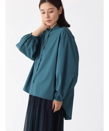 バンドカラーシャツ