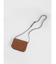 Leather shoulder bag