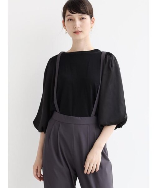 パフスリーブデザインカットソー