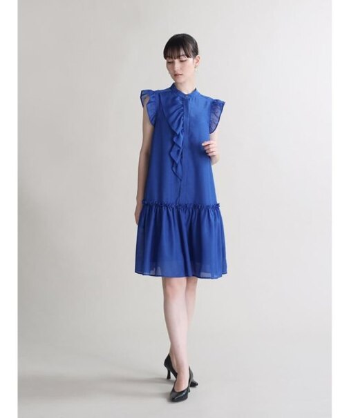 シースルーデザインワンピース