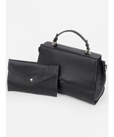 フラップポケットハンドバッグ