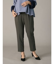 フロントリボンテーパードパンツ