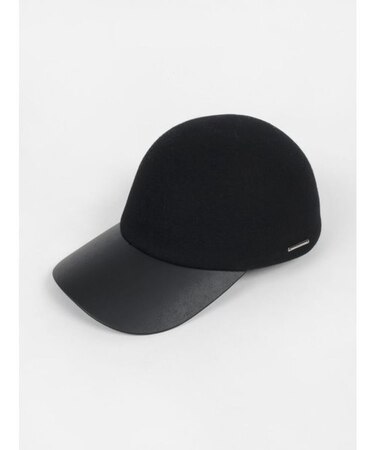 ウールキャップ(black)