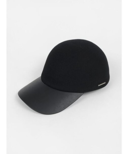 ウールキャップ(black)